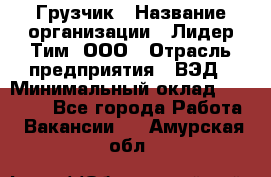 Грузчик › Название организации ­ Лидер Тим, ООО › Отрасль предприятия ­ ВЭД › Минимальный оклад ­ 32 000 - Все города Работа » Вакансии   . Амурская обл.